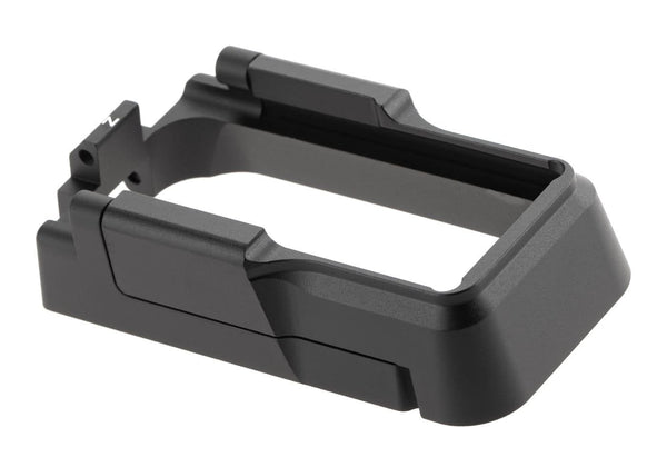 GBB pistol magwell upgrade installed for competitive airsoft shooting