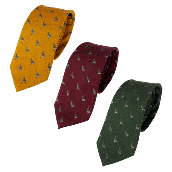 Country ties and shooting ties for outdoor wear at Bullseye Country Sport UK