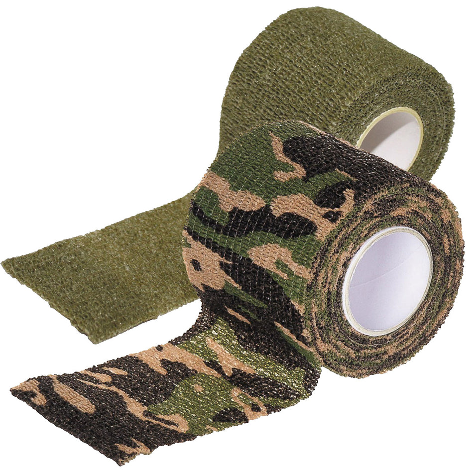Camo tape and rifle wraps for hunting and shooting at Bullseye Country Sport UK