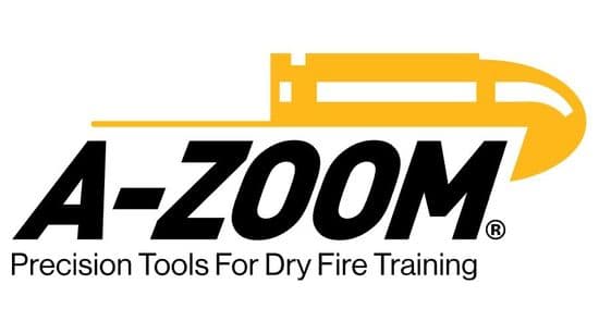 A-Zoom logo for snap caps and shooting supplies