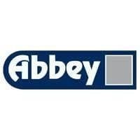 Abbey brand logo for airsoft green gas, cleaning, and maintenance products