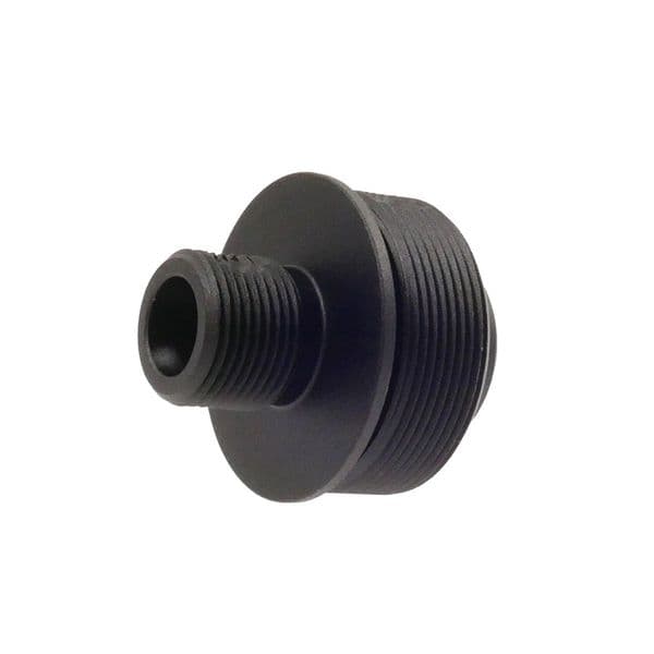 Airsoft sniper barrel and adapter for rifle customisation