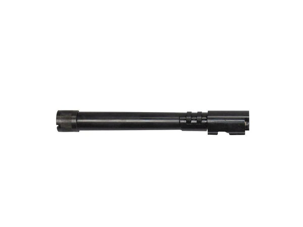 Airsoft outer barrel for improved alignment and durability