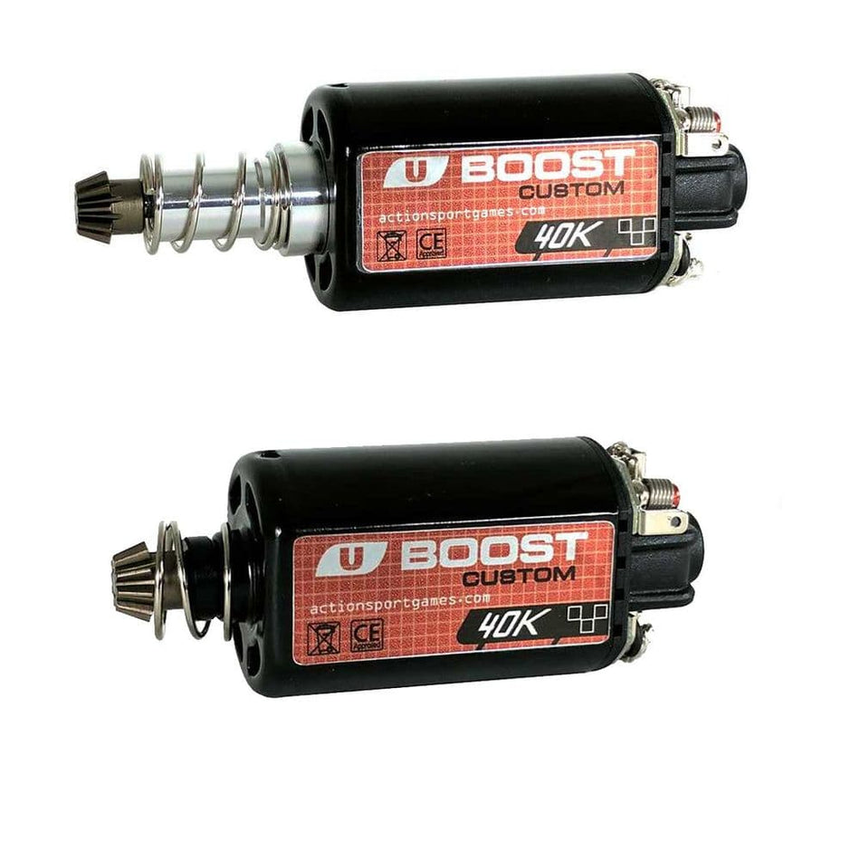 High speed AEG motor for increased rate of fire airsoft