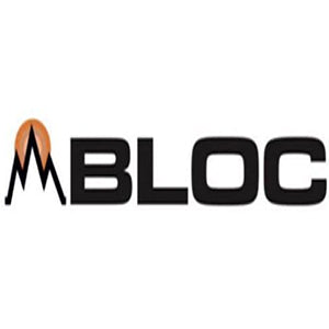 BLOC protective shooting and airsoft glasses logo