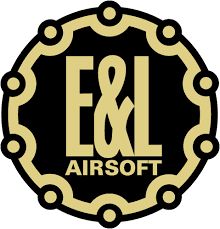 E&L Airsoft rifles and tactical accessories brand logo – UK & Ireland