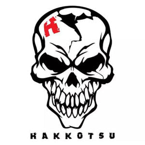 Hakkotsu Airsoft logo – grenades and tactical accessories