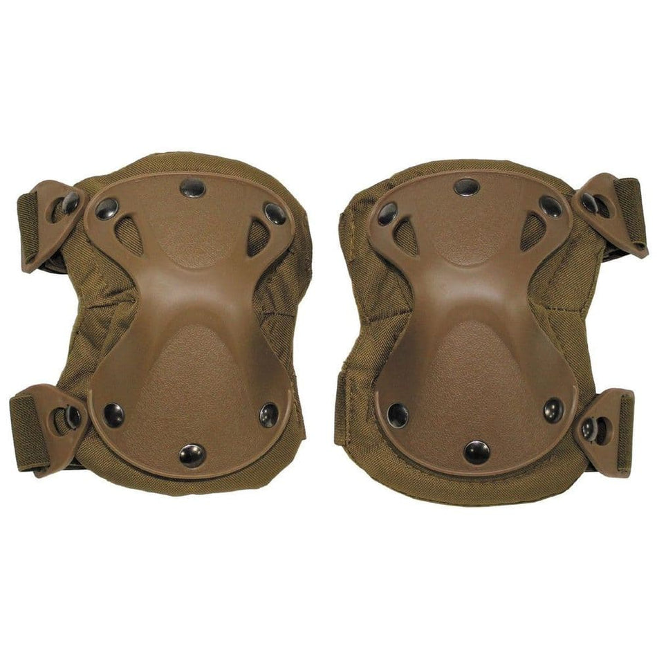 Protective gear setup including knee and elbow pads