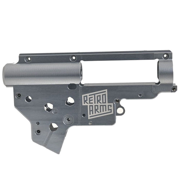 Airsoft AEG gearbox shell replacement for internal rebuild