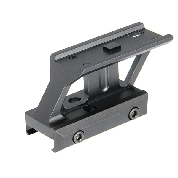 High-profile and low-profile scope mounts for airsoft rifles