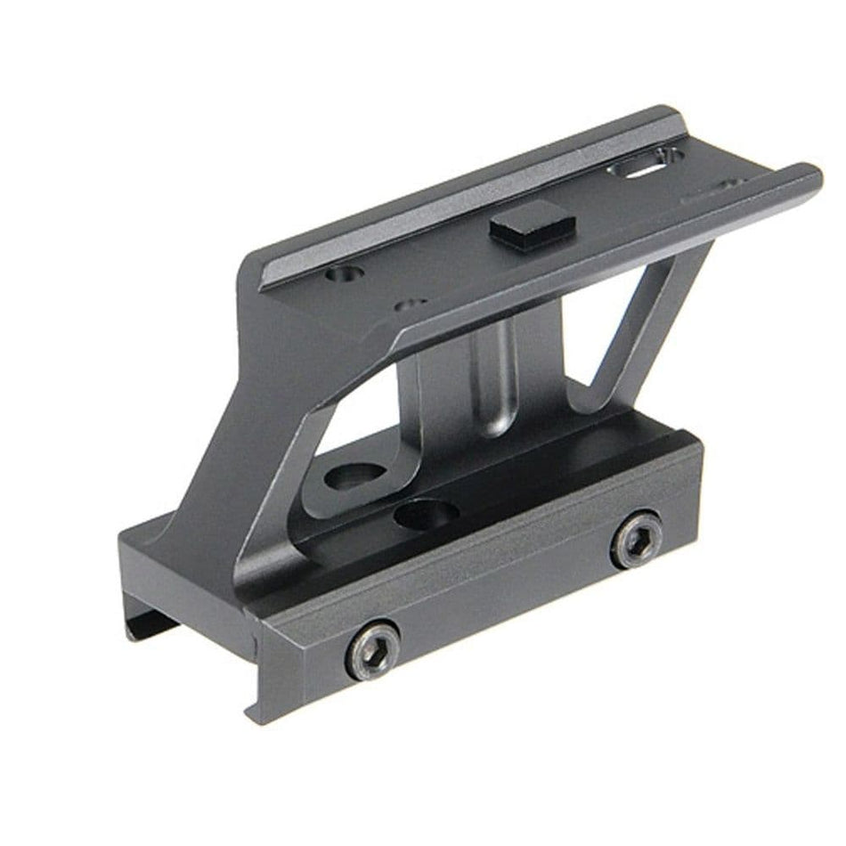 High-profile and low-profile scope mounts for airsoft rifles