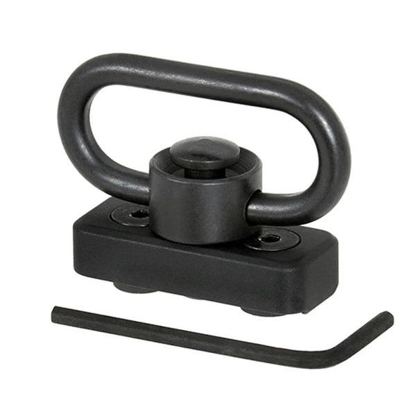 Airsoft sling mounts for Picatinny, M-LOK, and KeyMod rails