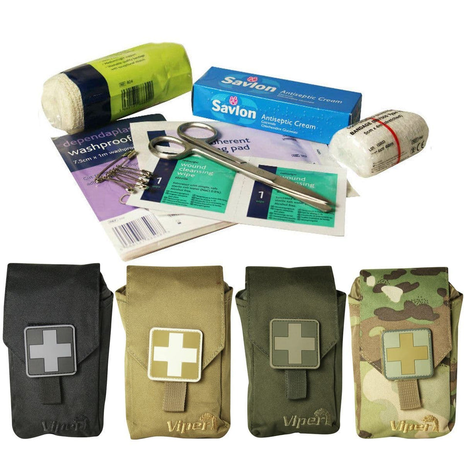 compact first aid kits for camping hiking and outdoor use