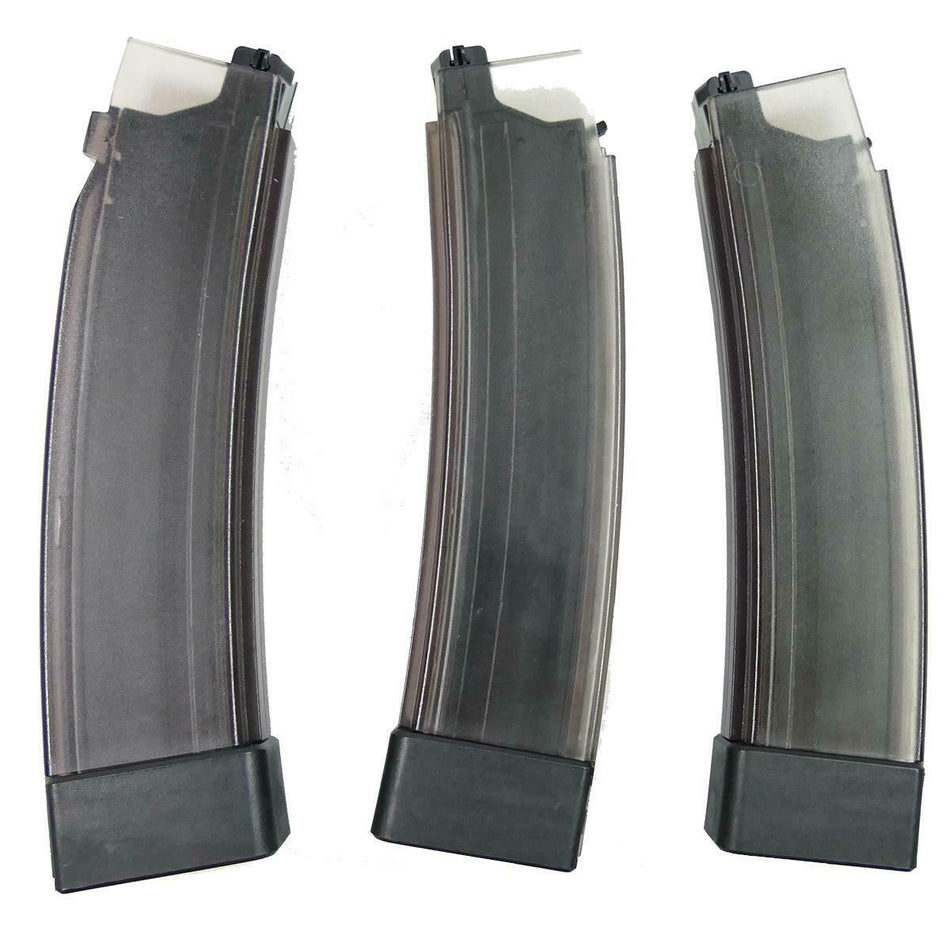 ASG Scorpion EVO 3A1 Magazine Box Set Smoked 75rd 6mm