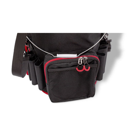 Magic Trout Multi-Bucket Fishing Cool Bag & Seat Black/Red