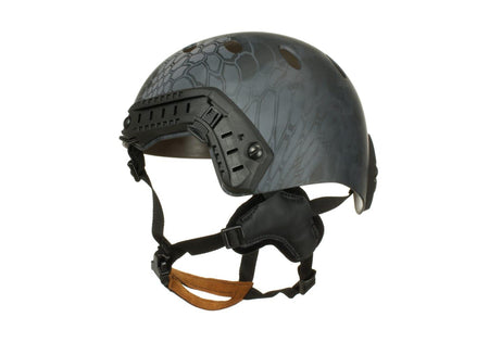 FMA FAST PJ Airsoft Helmet Simple Version Typhon Night Camo XL-58-61cm