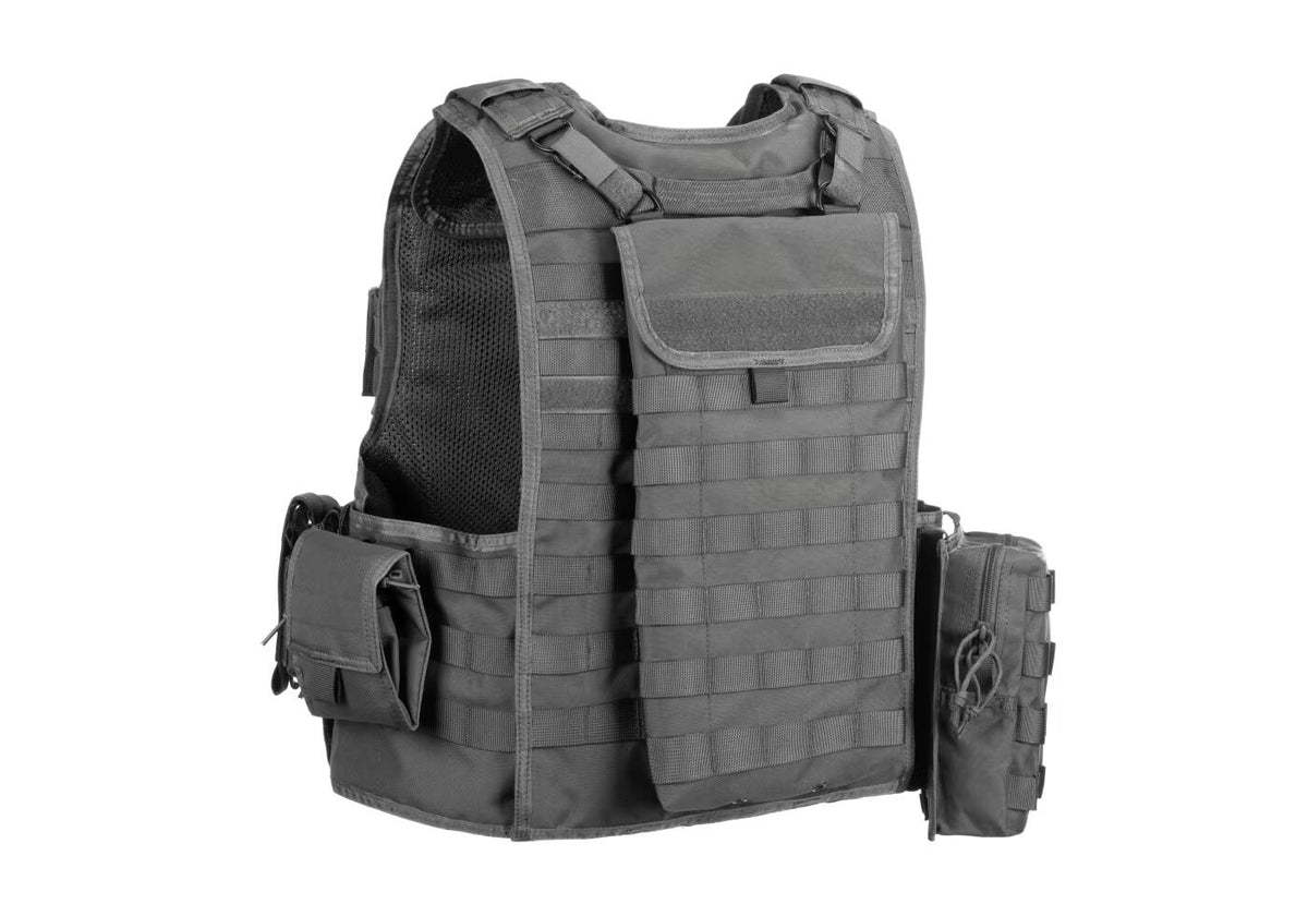 Invader Gear Mod Carrier Combo Molle Vest SAPI Wolf Grey