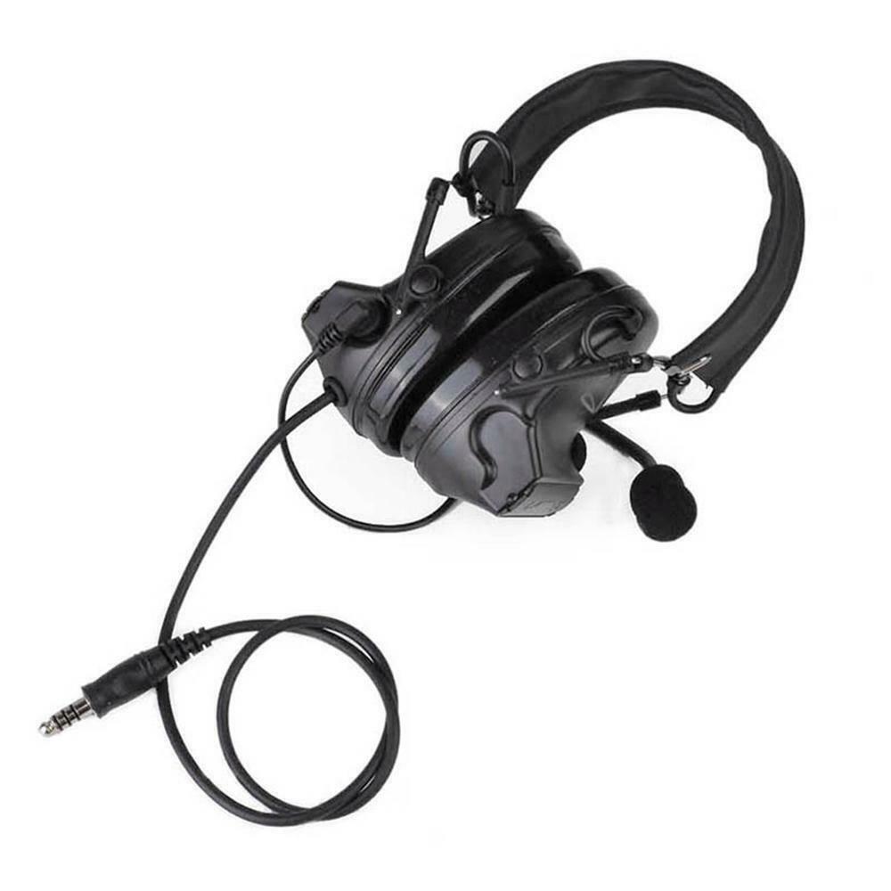 Z-Tactical Comtac II Radio Headset Noise Reduction Black Z041