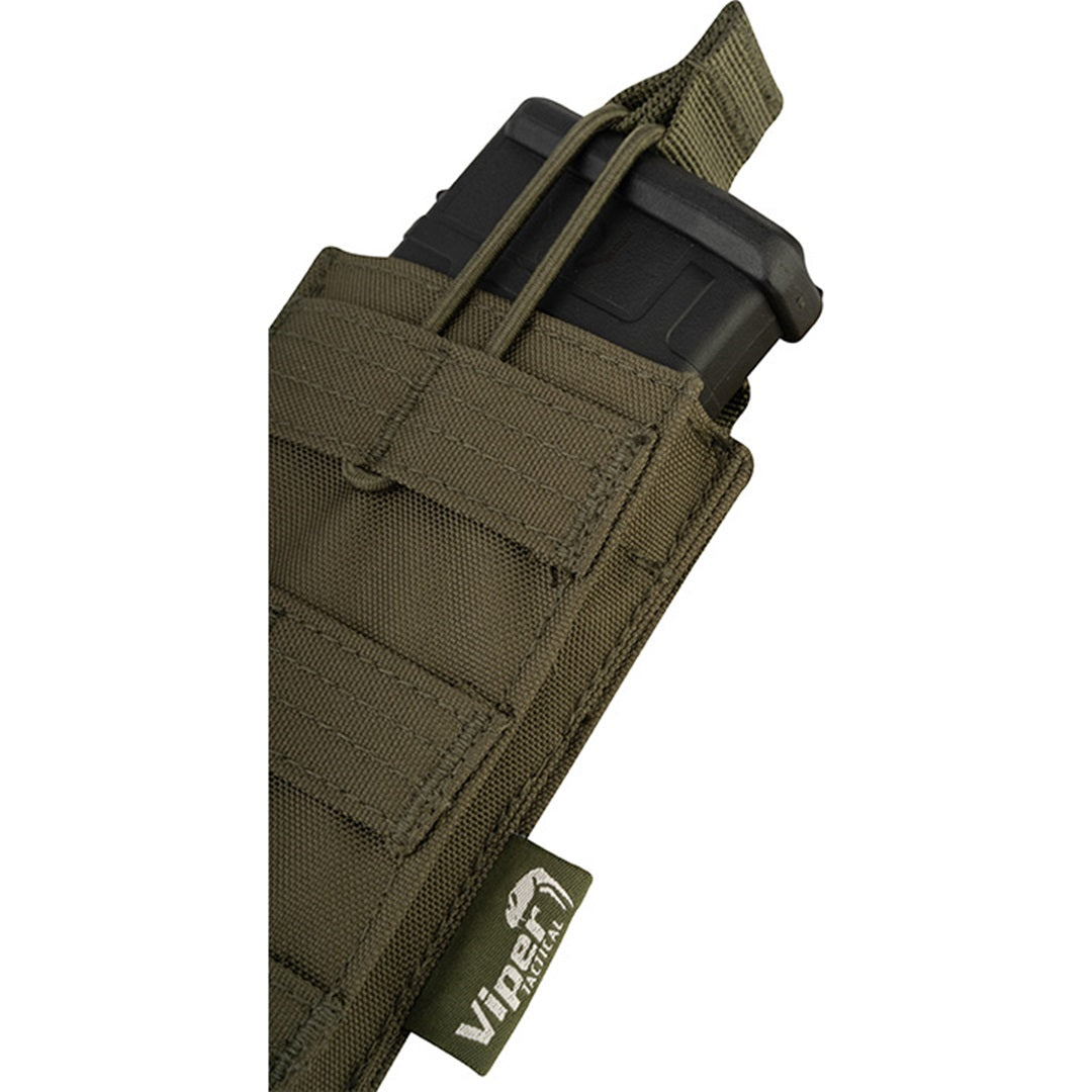 Viper Quick Release Single Mag Pouch M4 Green