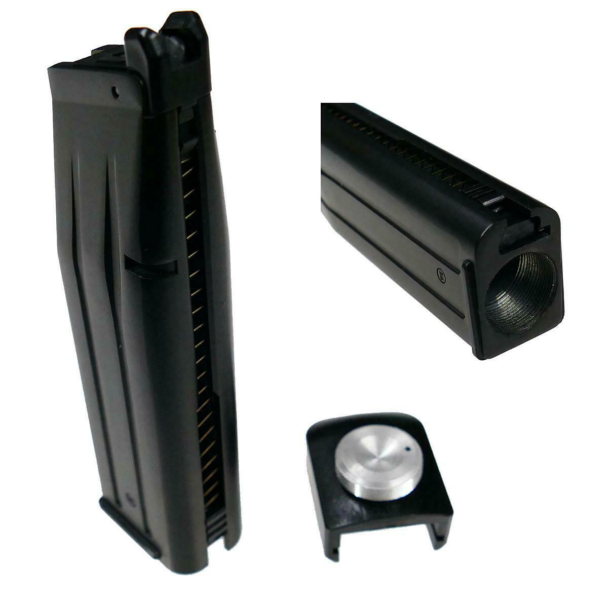 WE Hi-Capa 5.1 Magazine Co2 31rd Black 6mm bb's