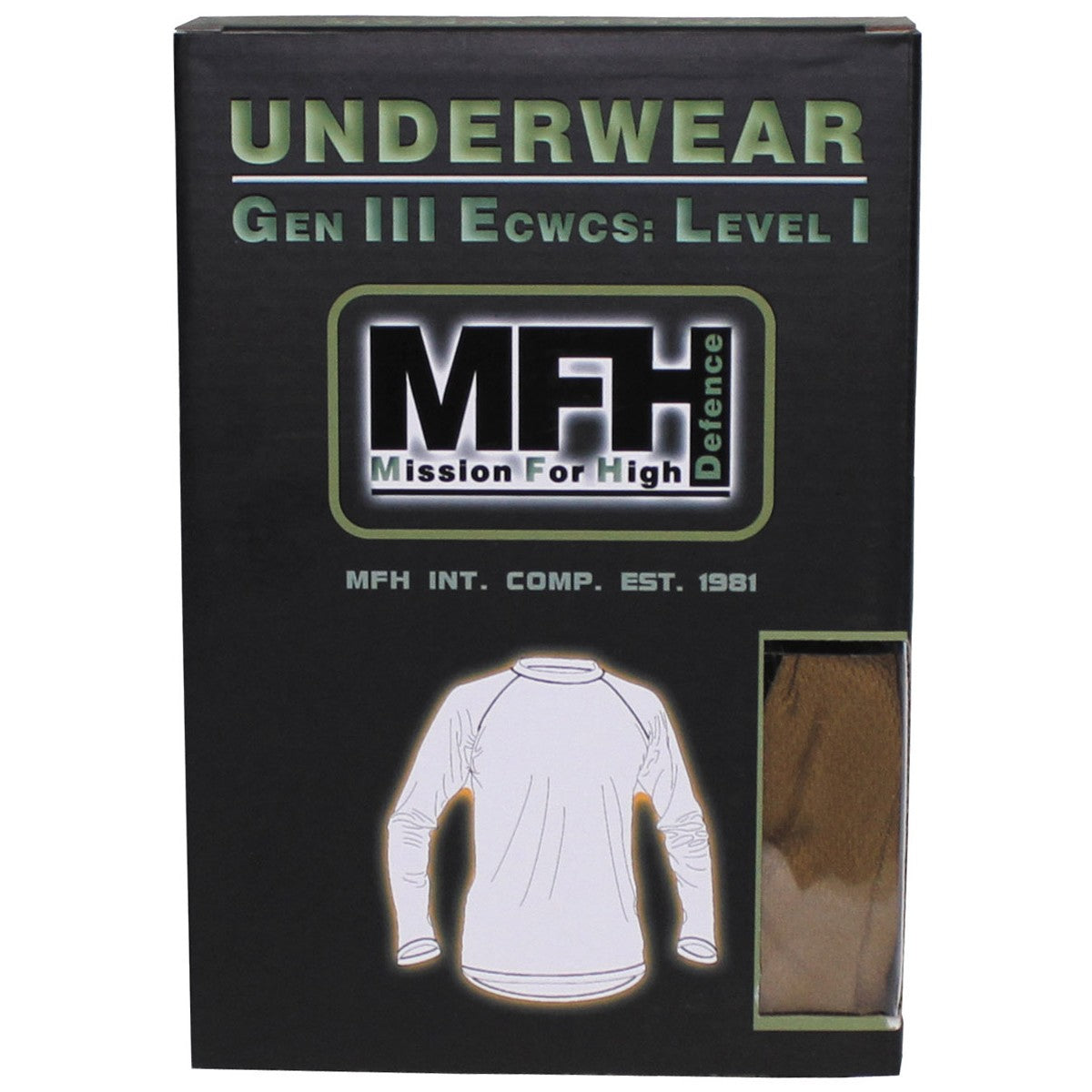 MFH US Base Layer Level I GEN III OD Green