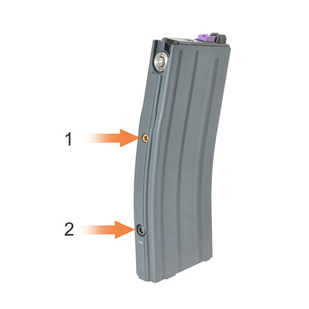 Cyma Airsoft Green Gas / HPA Magazine CGS Stanmag For TM MWS M-Series 6mm bb’s