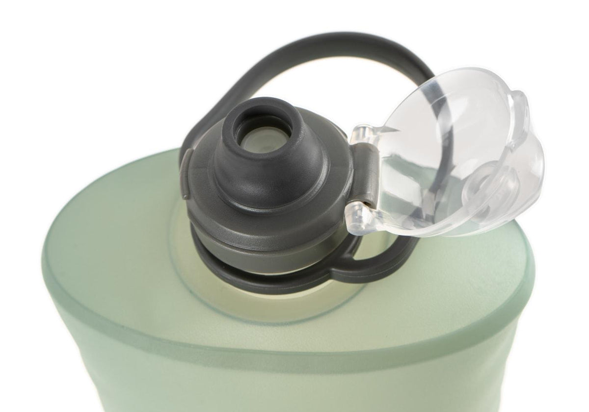 Hydrapak STOW Foldable Water Bottle 500ml Green