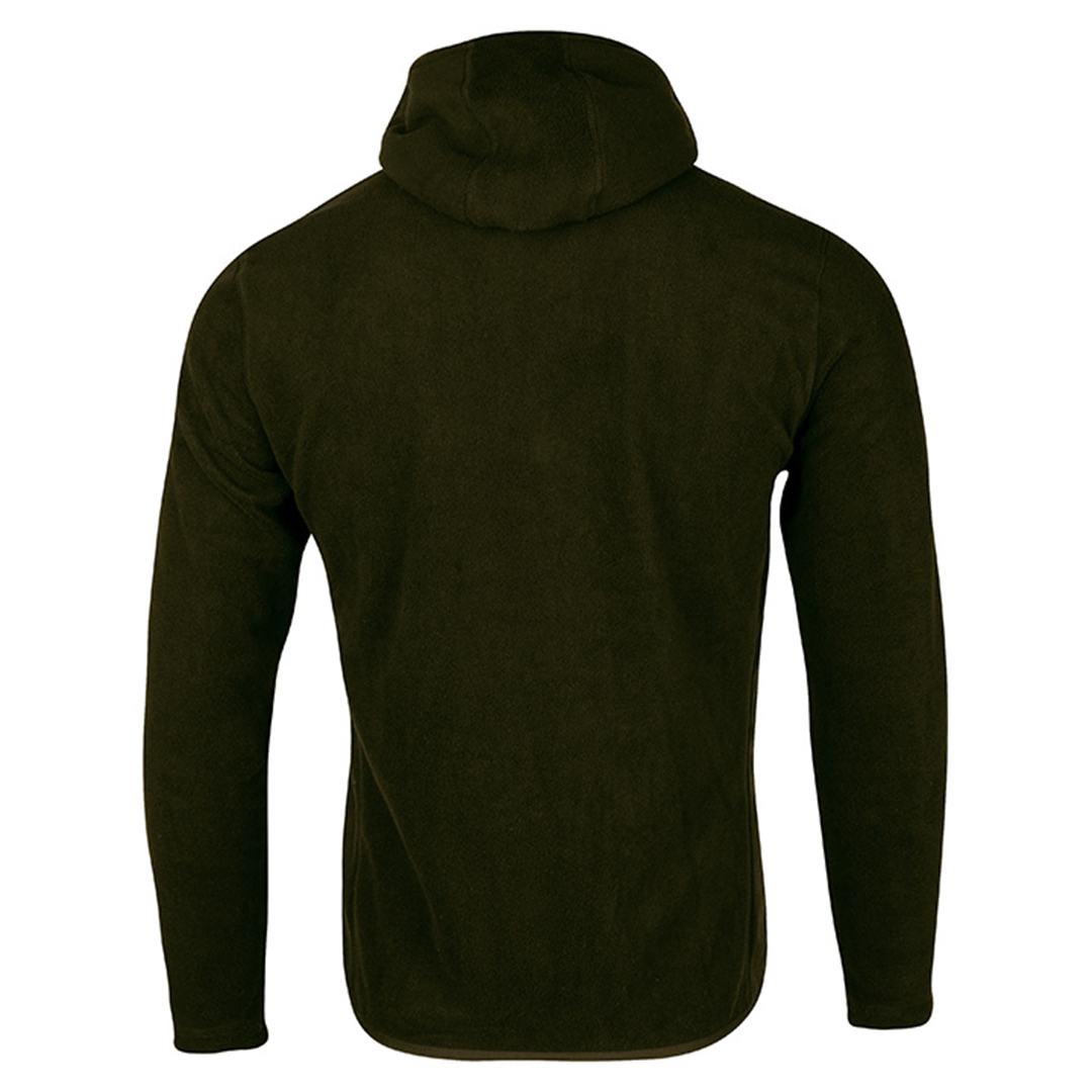 Jack Pyke Country Mens Fleece Pullover Hoodie Dark Olive 