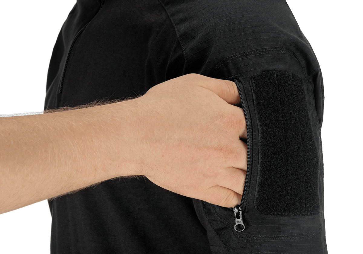 Invader Gear Short Sleeved UBACS Combat Shirt Black