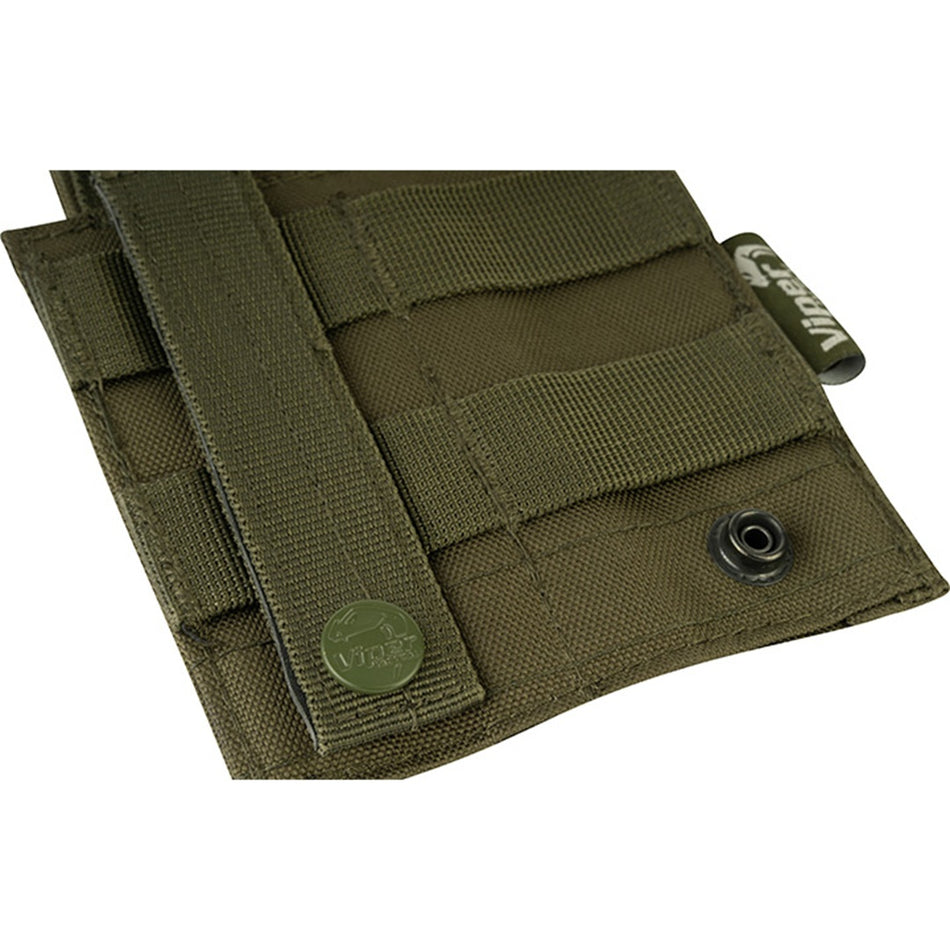 Viper Modular Double Pistol Magazine Pouch Green