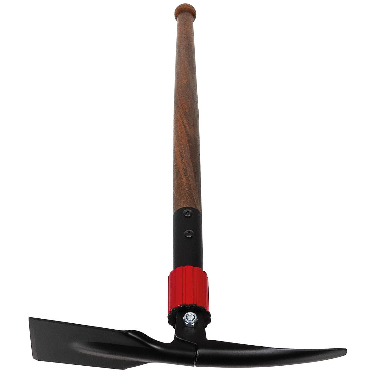 MFH Folding Pickaxe With Wooded Shaft