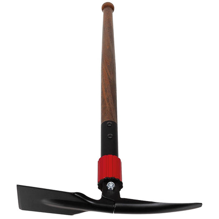 MFH Folding Pickaxe With Wooded Shaft