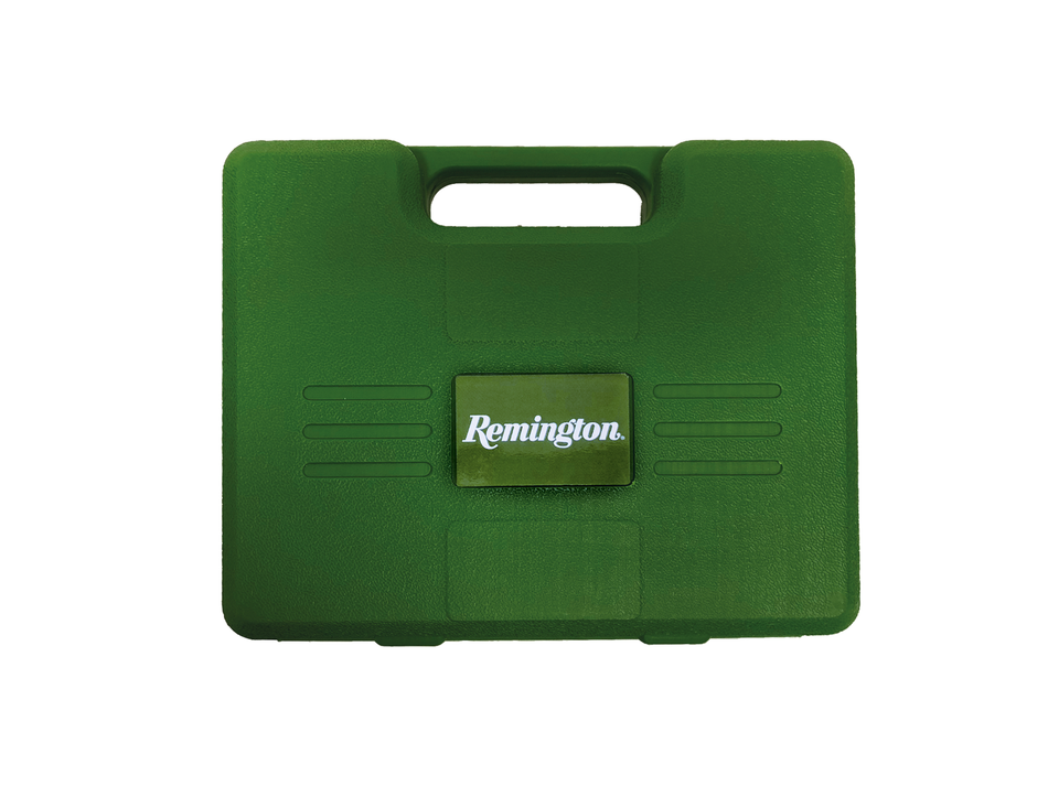 Remington Hard Pistol Carry Case Padded Green