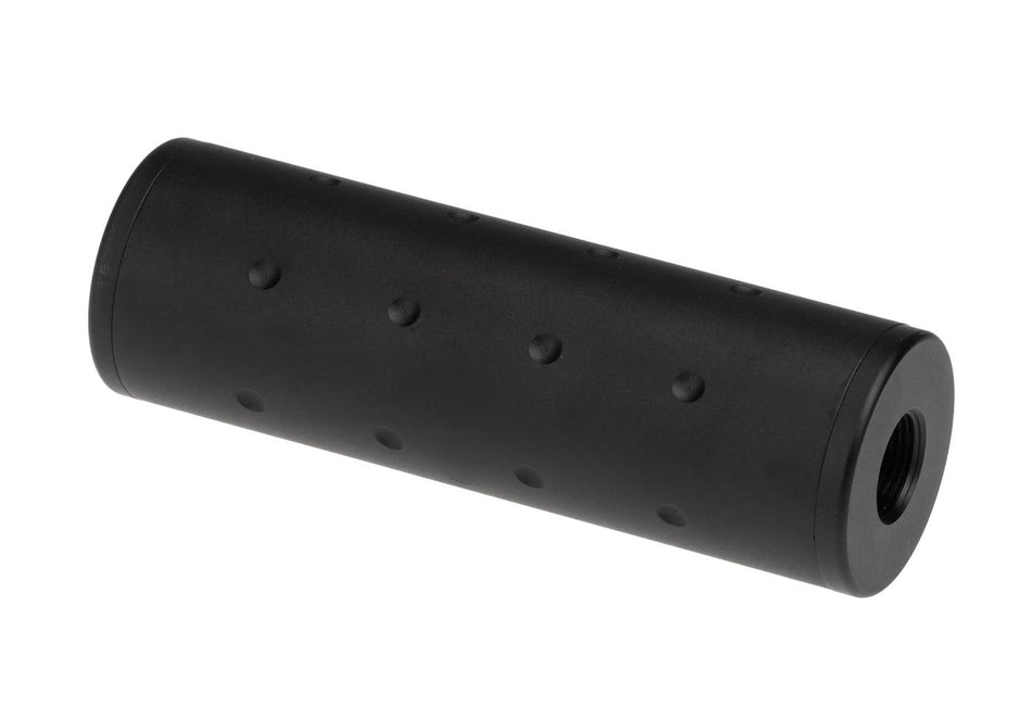 FMA Airsoft Silencer Navy Seals Logo 107mm 14mm CW/CCW Black