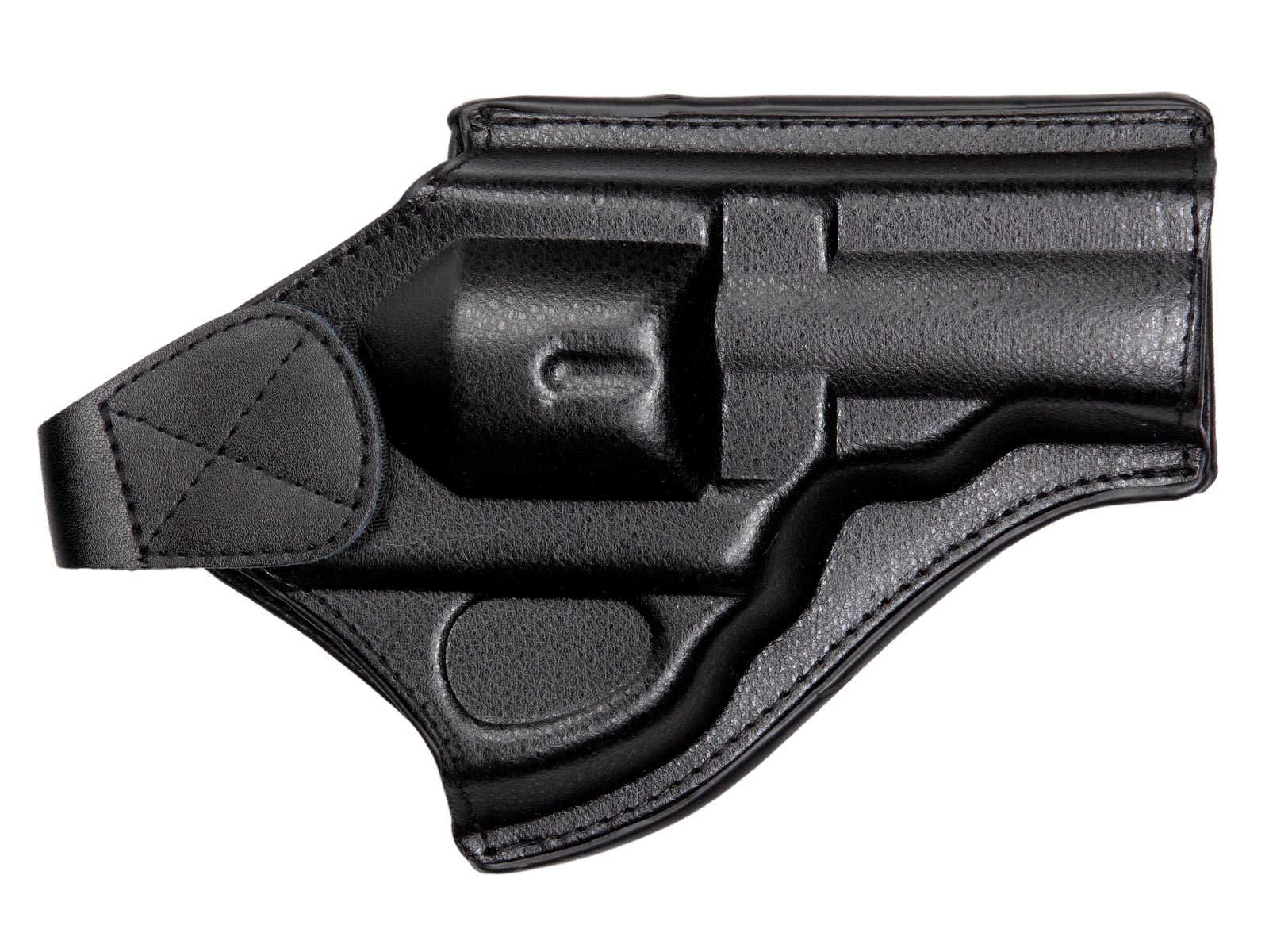 Strike Systems Leather Belt Holster Dan Wesson Revolver 715 4" & 2.5" Black