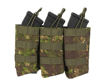 8 Fields Open Top Triple Airsoft Magazine Pouch AK Series Molle