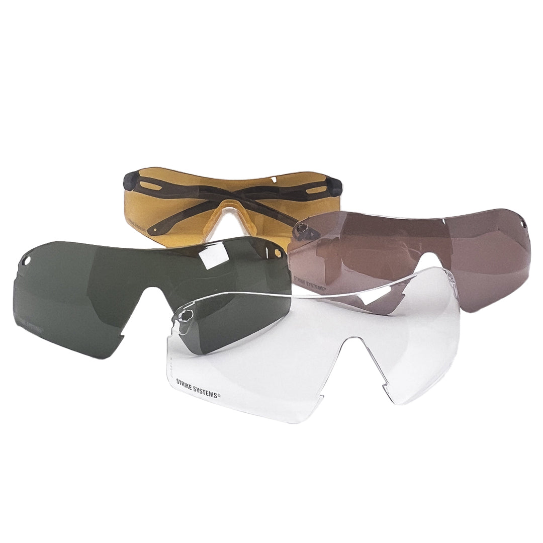 Strike Systems Safety Glasses Drop Zone Multi Lens Kit