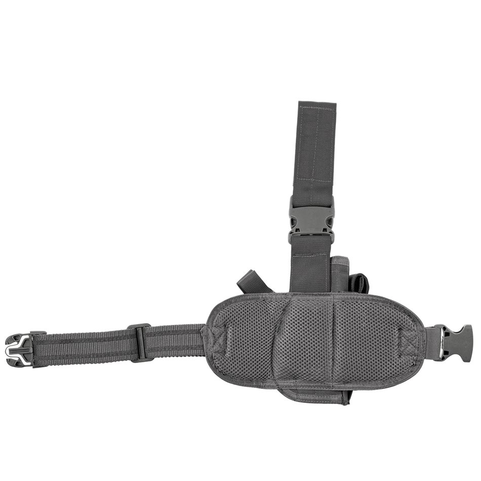 Invader Gear Drop Leg Panel Pistol Holster Left Wolf Grey