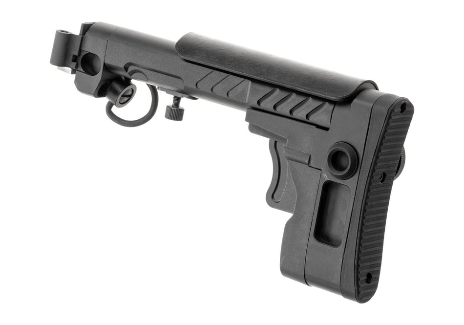 5KU Airsoft PT-3 AK Telescopic Side Foldable Stock Black