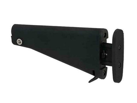 Cyma Airsoft Fixed Full Stock For SR25 M4 M16 Black