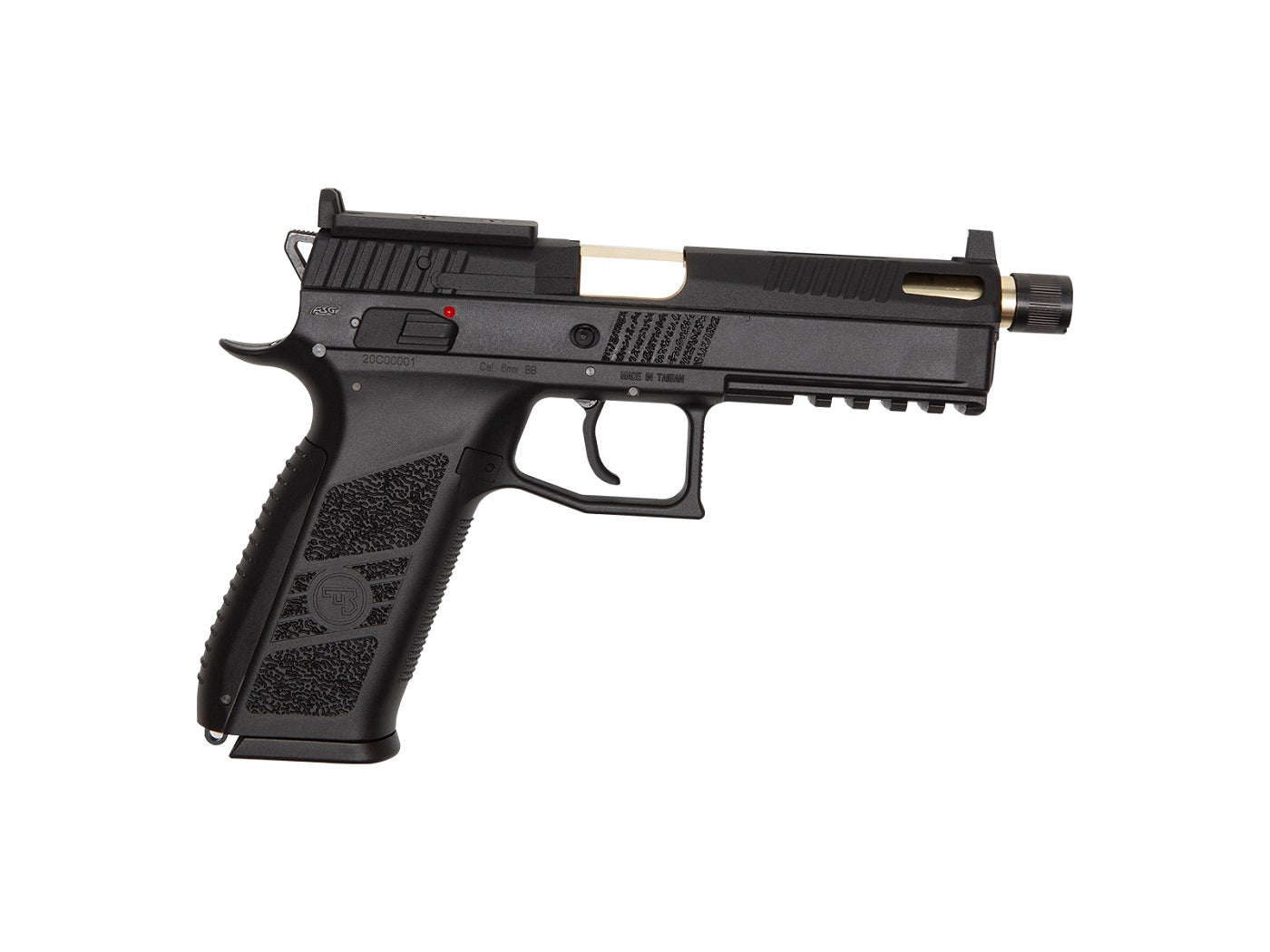 ASG CZ P-09 Airsoft Pistol GBB OR Pistol Black