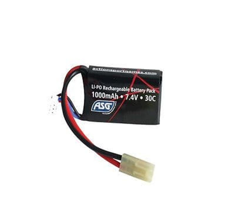 ASG BATTERY 7.4V 1000 mAh LI-PO
