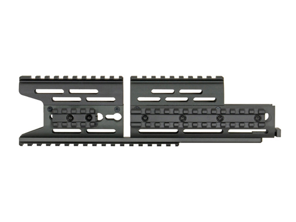 Cyma Airsoft AK Modular Key-Mod Front Handguard Long Black
