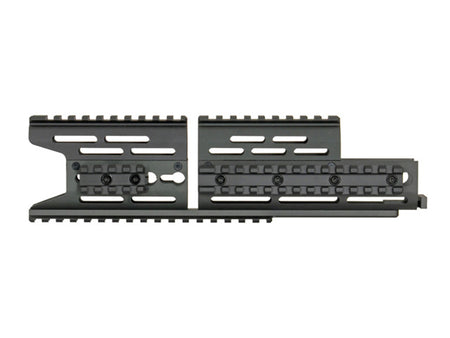 Cyma Airsoft AK Modular Key-Mod Front Handguard Long Black