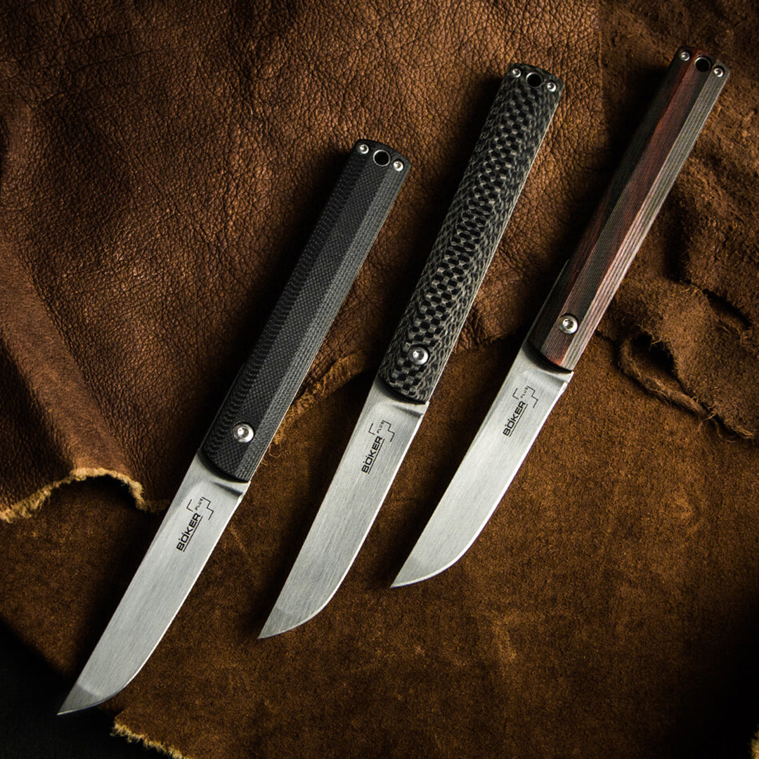 Boker Plus Wasabi G10 Black Pocket Knife