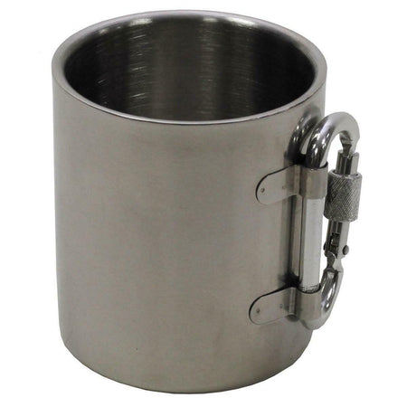 Fox Outdoors Stainless Steel Cup Carabiner 300ml