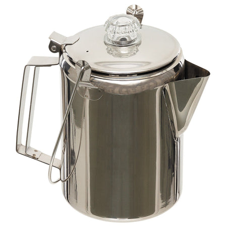 Fox Outdoors Camping Coffee Pot with Percolator Stainless Steel