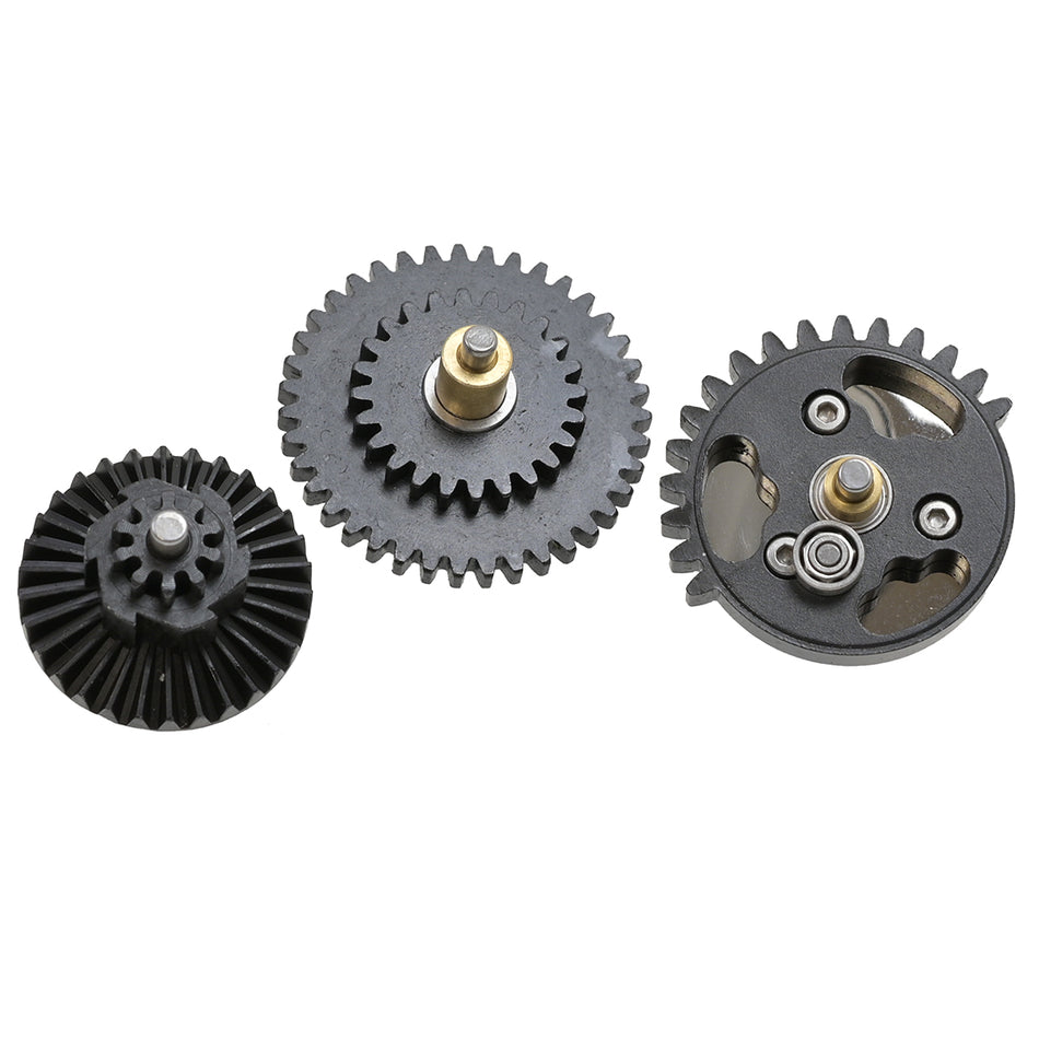 ZCI Airsoft Gearbox Gear Set Bearing Axes High Speed 13:1 Ratio