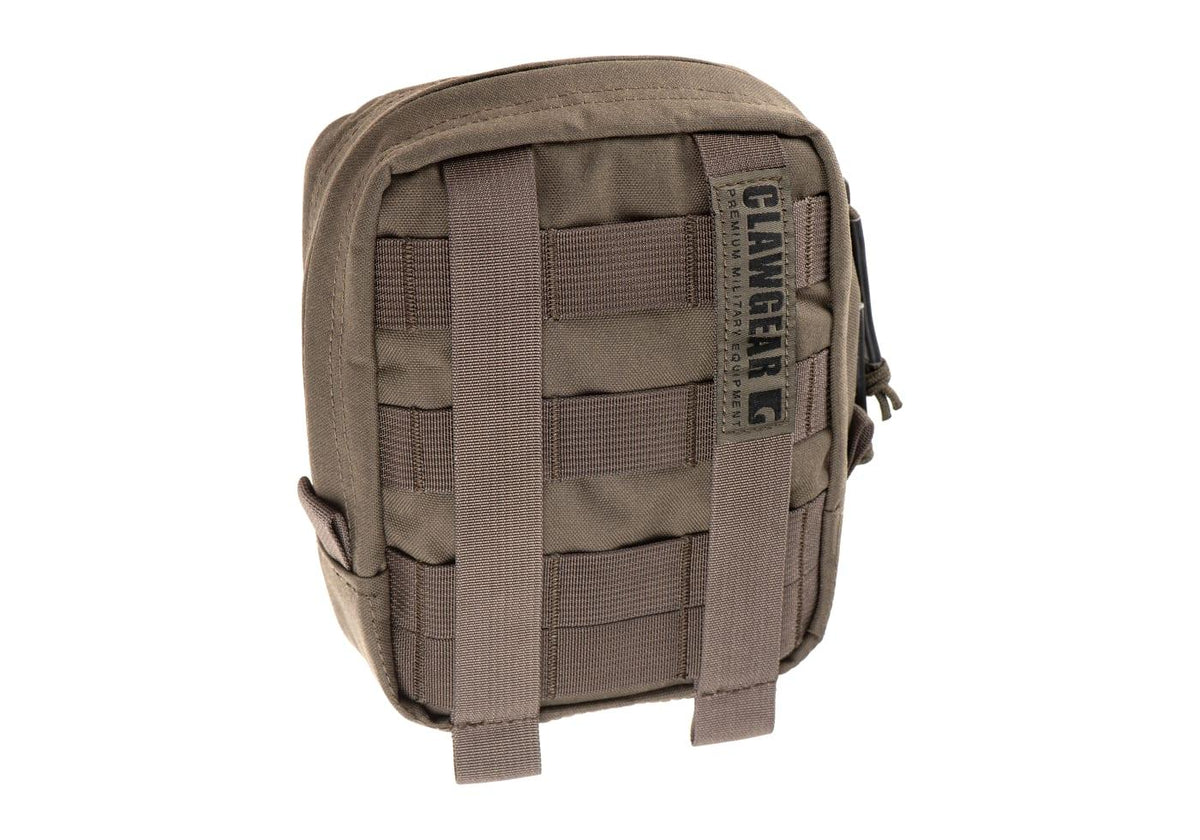 Clawgear Medium Vertical Utility Pouch Zipped Core Molle