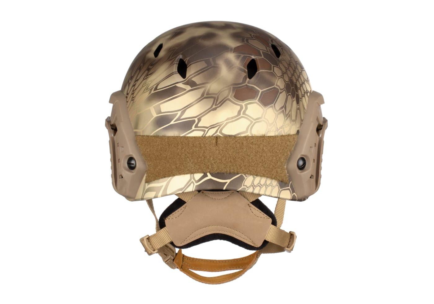 FMA FAST PJ Airsoft Helmet Simple Version Highlander Camo XL-58-61cm